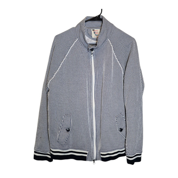 Todd Snyder x Champion seersucker Harrington jacket size 2xl XXL - Picture 1 of 9